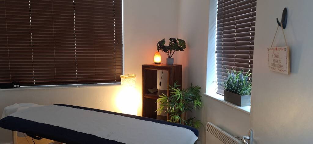The therapy room at Camberley