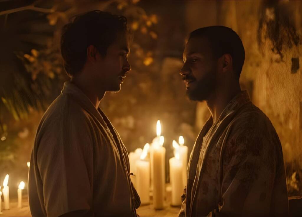 Tantra massage initial stage